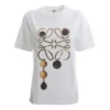 Alphabet Printing Short Sleeve White S359333Xbp