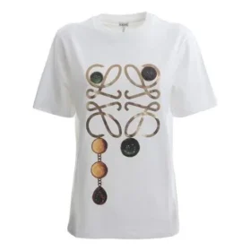 Alphabet Printing Short Sleeve White S359333Xbp