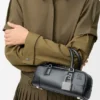 Amazona 23 Cropped Bag in Shiny Calfskin
