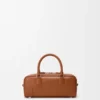 Amazona 23 Cropped Bag in Shiny Calfskin