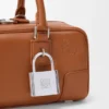 Amazona 23 Cropped Bag in Shiny Calfskin