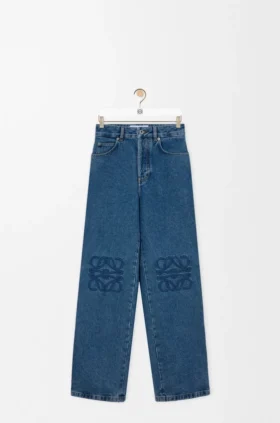 Anagram Baggy Jeans in Denim