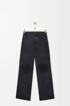 Anagram Baggy Jeans in Denim