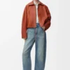 Anagram Barrel Jeans in Denim Anagram Barrel Jeans in Denim