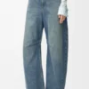 Anagram Barrel Jeans in Denim Anagram Barrel Jeans in Denim