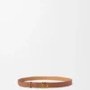 Anagram Belt in Pebble Grain Calfskin Anagram Belt in Pebble Grain Calfskin