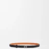 Anagram Belt in Pebble Grain Calfskin Anagram Belt in Pebble Grain Calfskin