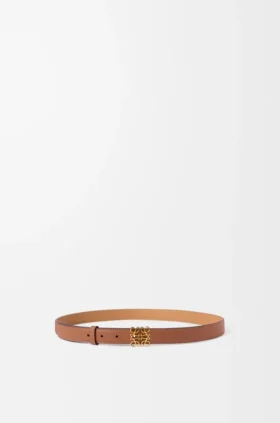 Anagram Belt in Pebble Grain Calfskin Anagram Belt in Pebble Grain Calfskin