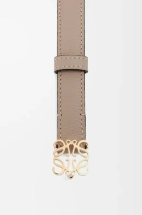 Anagram Belt in Pebble Grain Calfskin Anagram Belt in Pebble Grain Calfskin