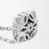 Anagram Bombé Bracelet in Sterling Silver Anagram Bombé Bracelet in Sterling Silver
