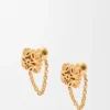 Anagram Bombé Chain Earrings Anagram Bombé Chain Earrings