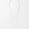 Anagram Bombé Necklace in Sterling Silver Anagram Bombé Necklace in Sterling Silver