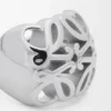 Anagram Bombé Signet Ring in Sterling Silver Anagram Bombé Signet Ring in Sterling Silver
