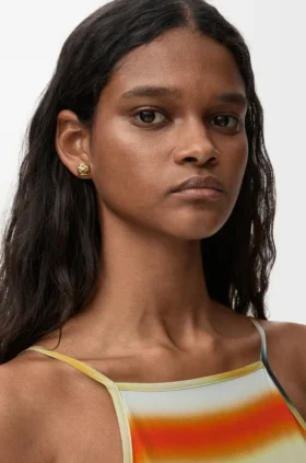 Anagram Bombé Stud Earrings Anagram Bombé Stud Earrings