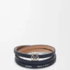 Anagram Bombé Twist Bracelet in Calfskin