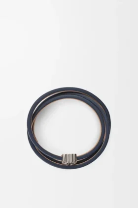 Anagram Bombé Twist Bracelet in Calfskin Anagram Bombé Twist Bracelet in Calfskin
