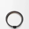 Anagram Bombé Twist Bracelet in Calfskin