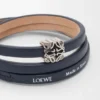 Anagram Bombé Twist Bracelet in Calfskin
