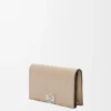 Anagram Business Cardholder in Pebble Grained Calfskin Anagram Business Cardholder in Pebble Grained Calfskin