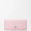 Anagram Continental Wallet in Pebble Grained Calfskin Anagram Continental Wallet in Pebble Grained Calfskin