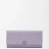 Anagram Continental Wallet in Pebble Grained Calfskin Anagram Continental Wallet in Pebble Grained Calfskin