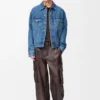 Anagram Jacket in Denim