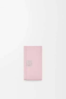 Anagram Key Case in Pebble Grained Calfskin