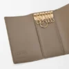 Anagram Key Case in Pebble Grained Calfskin Anagram Key Case in Pebble Grained Calfskin