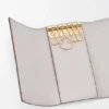 Anagram Key Case in Pebble Grained Calfskin Anagram Key Case in Pebble Grained Calfskin