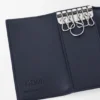 Anagram Key Case in Pebble Grained Calfskin Anagram Key Case in Pebble Grained Calfskin