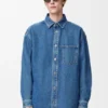 Anagram Overshirt in Denim Anagram Overshirt in Denim