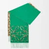 Anagram Scarf in Silk and Cashmere Anagram Scarf in Silk and Cashmere