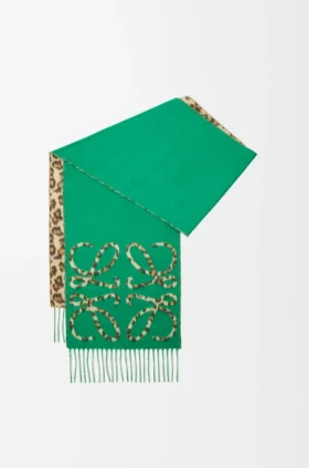 Anagram Scarf in Silk and Cashmere