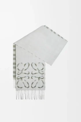 Anagram Scarf in Silk and Cashmere