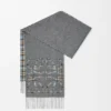Anagram Scarf in Silk and Cashmere Anagram Scarf in Silk and Cashmere