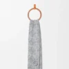 Anagram Scarf in Wool and Cashmere Anagram Scarf in Wool and Cashmere