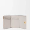 Anagram Small Vertical Wallet in Pebble Grained Calfskin Anagram Small Vertical Wallet in Pebble Grained Calfskin