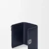 Anagram Small Vertical Wallet in Pebble Grained Calfskin Anagram Small Vertical Wallet in Pebble Grained Calfskin