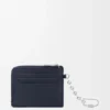 Anagram Square Coin Cardholder in Pebble Grained Calfskin