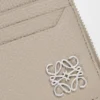 Anagram Square Coin Cardholder in Pebble Grained Calfskin