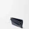 Anagram Square Coin Cardholder in Pebble Grained Calfskin