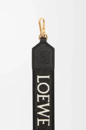 Anagram Strap in Jacquard and Calfskin