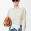 Anagram Sweater in Wool Blend