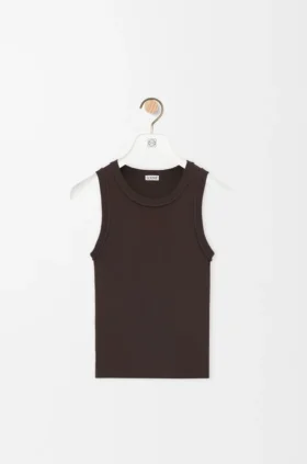 Anagram Tank Top in Stretch Viscose