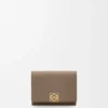 Anagram Trifold Wallet in Pebble Grained Calfskin Anagram Trifold Wallet in Pebble Grained Calfskin