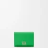 Anagram Trifold Wallet in Pebble Grained Calfskin Anagram Trifold Wallet in Pebble Grained Calfskin