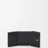 Anagram Trifold Wallet in Pebble Grained Calfskin Anagram Trifold Wallet in Pebble Grained Calfskin