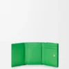Anagram Trifold Wallet in Pebble Grained Calfskin Anagram Trifold Wallet in Pebble Grained Calfskin