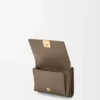Anagram Trifold Wallet in Pebble Grained Calfskin Anagram Trifold Wallet in Pebble Grained Calfskin