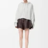 Anagram Zip-Up Hoodie in Wool Anagram Zip-Up Hoodie in Wool